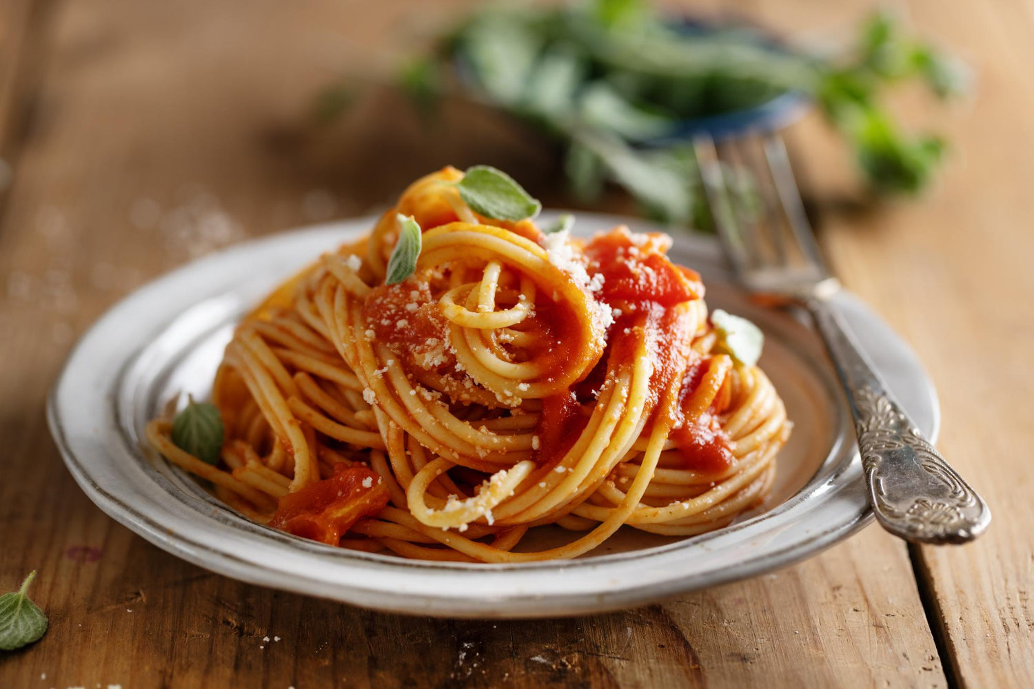 Classic Spaghetti Marinara