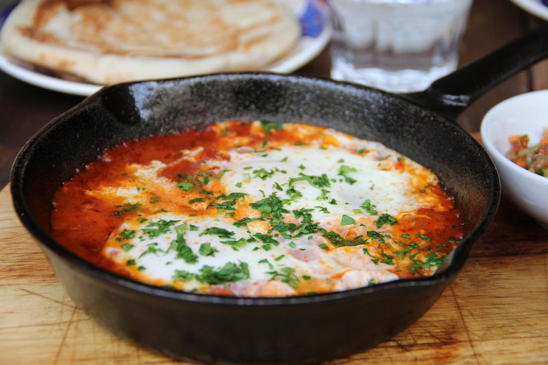 Spicy Shakshuka with Pomoro Arrabbiata